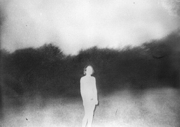 Overexposed Monochrome Photo of a Humanoid